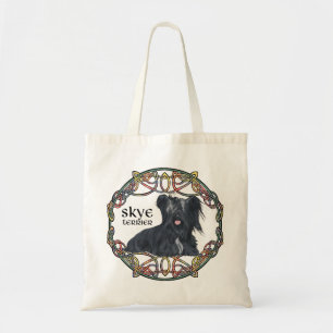 Skye Terrier in keltischer Knotenarbeit - Buchanan Tragetasche