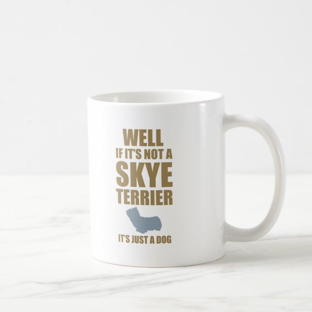 Skye Terrier Kaffeetasse (Rechts)