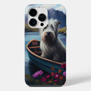 Skye Terrier on a Paddle: Ein Landschaftliches Abe iPhone 14 Pro Max Hülle