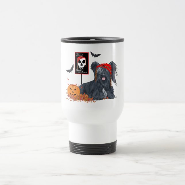 Skye Terrier Pirate Travel Mug Reisebecher (Mittel)