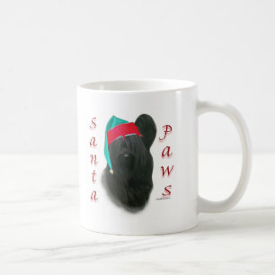 Skye Terrier Santa Paws Kaffeetasse