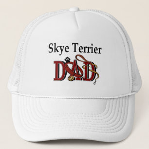 Skye Terrier Vater Hat Truckerkappe