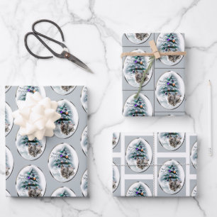 Skye Terrier Weihnachten Geschenkpapier Set