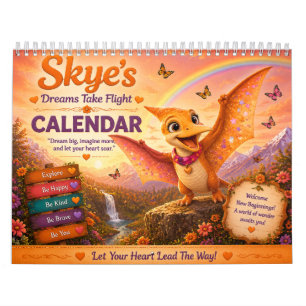 Skye's Träume fliegen Kalender