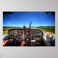 Skyhawk Cockpit in HDR.