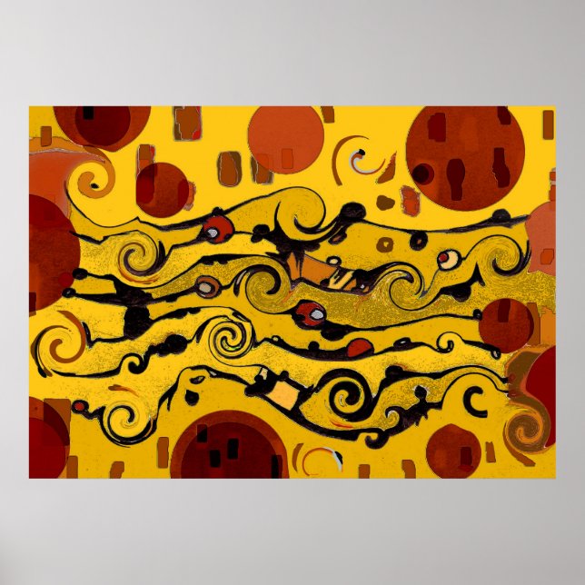 Skyland - Abstraktes Poster (Vorne)