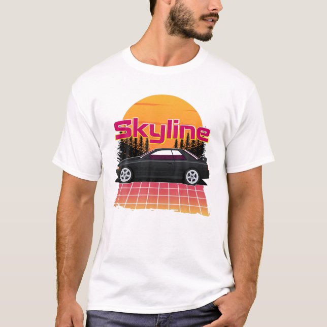 Skyline 1990 T-Shirt (Vorderseite)