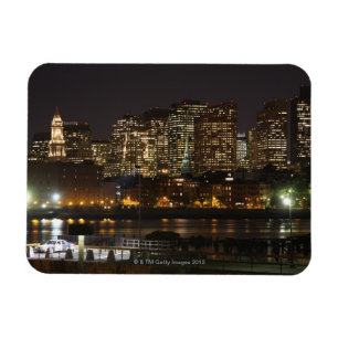 Skyline 6 Bostons, Massachusetts Magnet