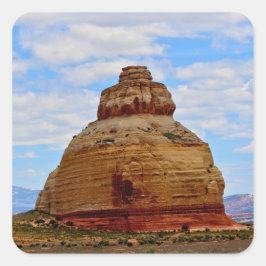 Skyline and Stone Quadratischer Aufkleber