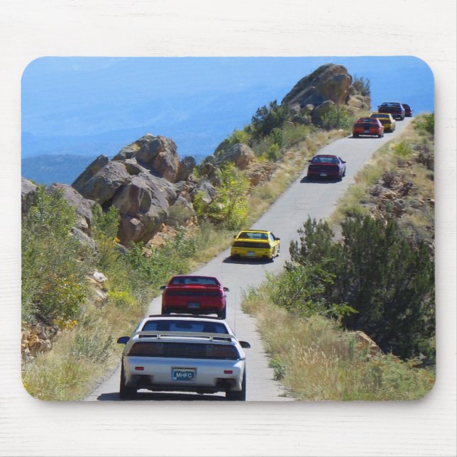 Skyline-AntriebsMausunterlage Mousepad (Vorne)