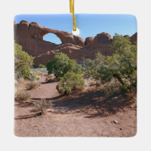 Skyline Arch im Nationalpark Arches Keramikornament