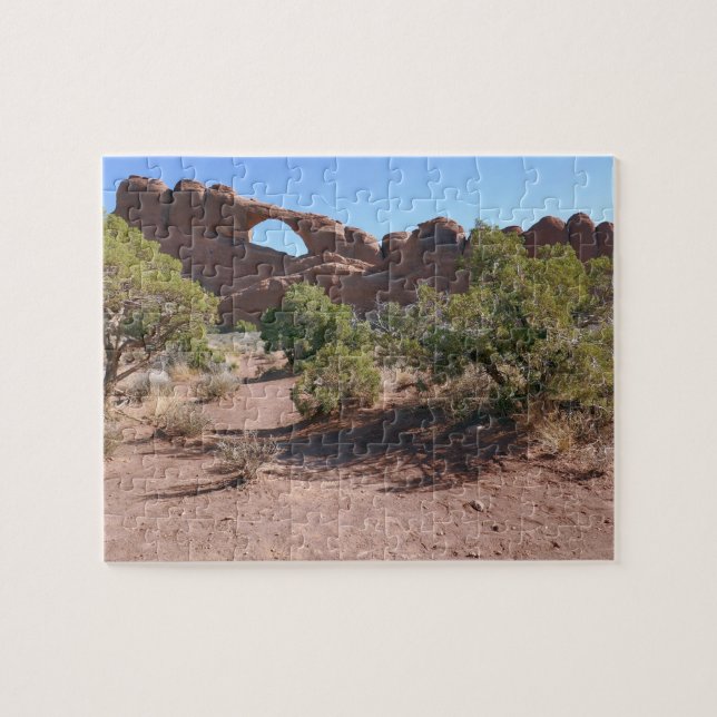 Skyline Arch im Nationalpark Arches Puzzle (Horizontal)