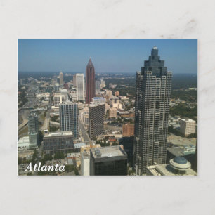 Skyline Atlanta Postkarte