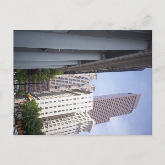 Skyline Atlanta Postkarte (Vorderseite)
