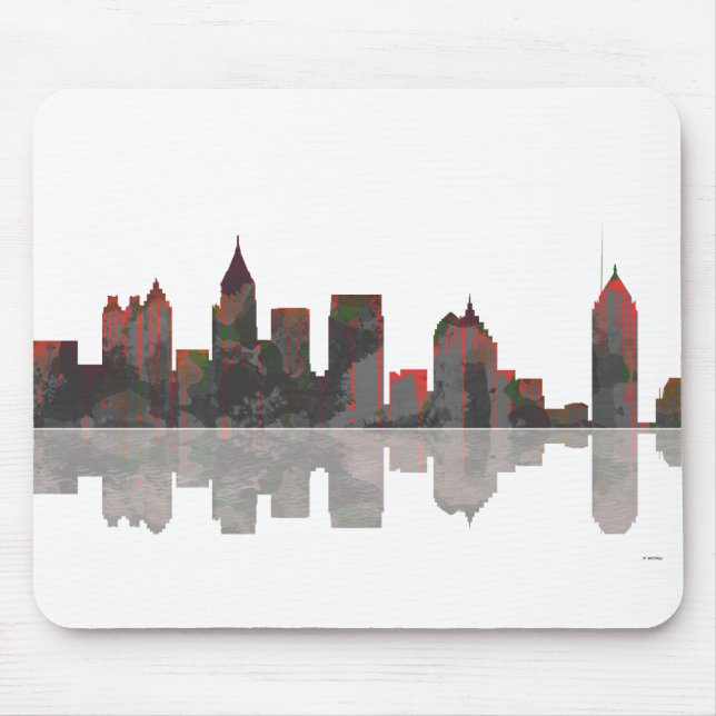 Skyline Atlantas Georgia Mousepad (Vorne)