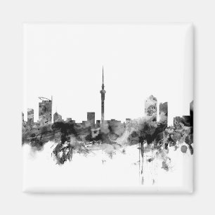 Skyline Aucklands Neuseeland Magnet