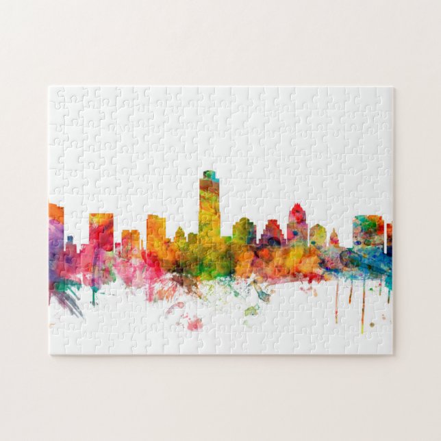 Skyline Austins Texas Puzzle (Horizontal)