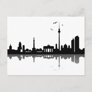Skyline Berlin Postkarte