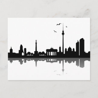 Skyline Berlin Postkarte