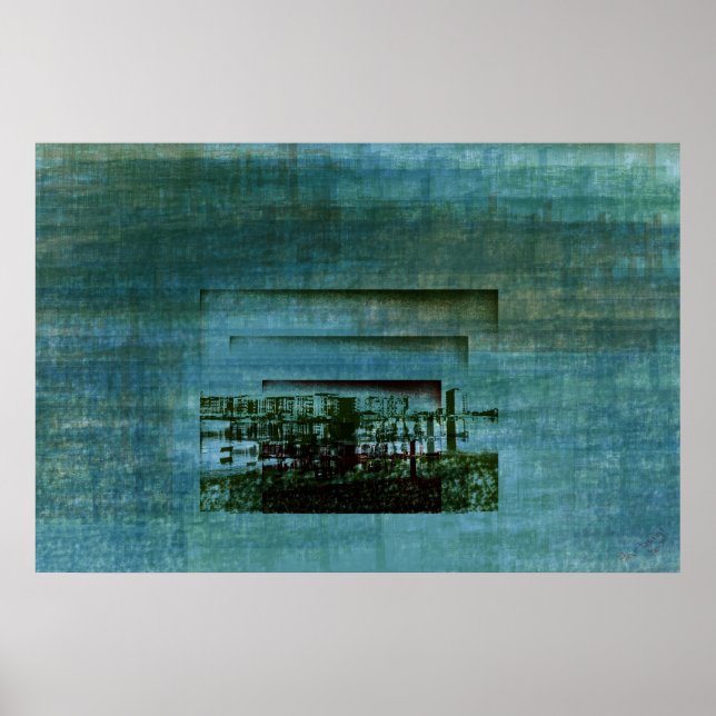 Skyline - Bucht von Kopenhagen Poster (Vorne)