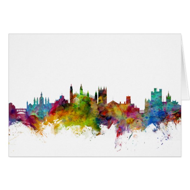 Skyline Cambridges England (Vorderseite (Horizontal))