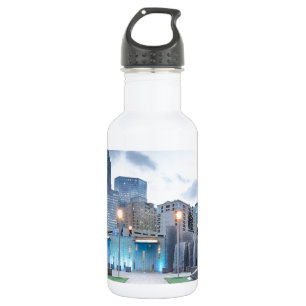 Skyline Charlottes nc Trinkflasche