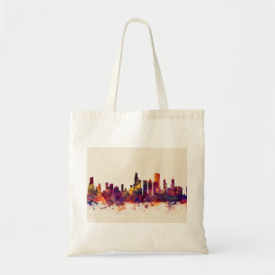 Skyline Chicagos Illinois Tragetasche