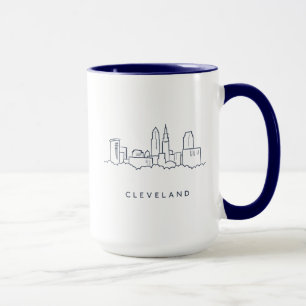 Skyline Clevelands Ohio Tasse