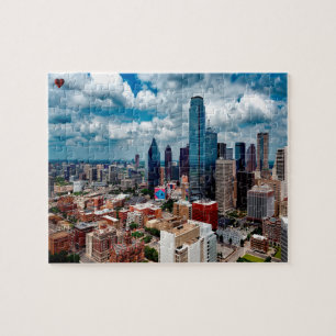 Skyline Dallas Texas Puzzle