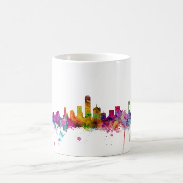 Skyline Dallas Texas Tasse (Mittel)
