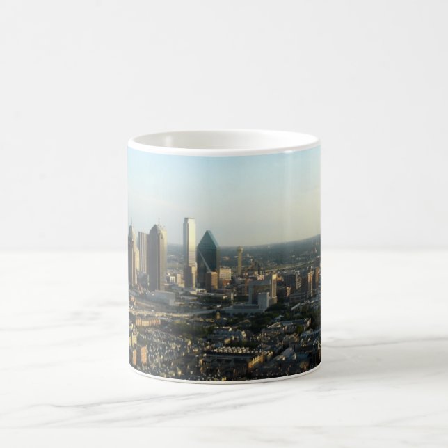 Skyline Dallas, Texas Tasse (Mittel)