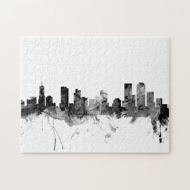 Skyline Denvers Colorado Puzzle (Horizontal)