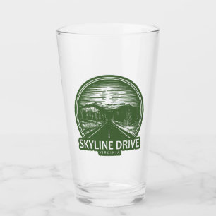 Skyline Drive Virginia Forest Glas