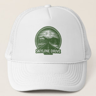 Skyline Drive Virginia Forest Truckerkappe