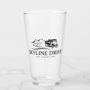 Skyline Drive Virginia Freizeitfahrzeug Glas