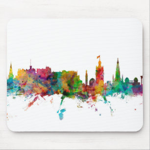 Skyline Edinburghs Schottland Mousepad