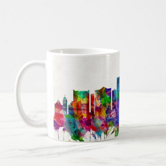 Skyline El Paso Texas Kaffeetasse (Links)