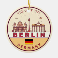 Skyline-Emblem in Berlin Deutschland