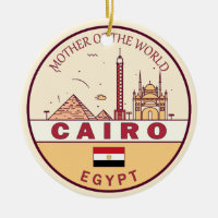 Skyline-Emblem in Kairo Ägypten