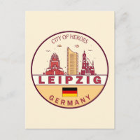 Skyline-Emblem in Leipzig
