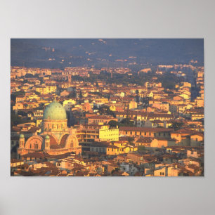 Skyline Florence Italien Poster