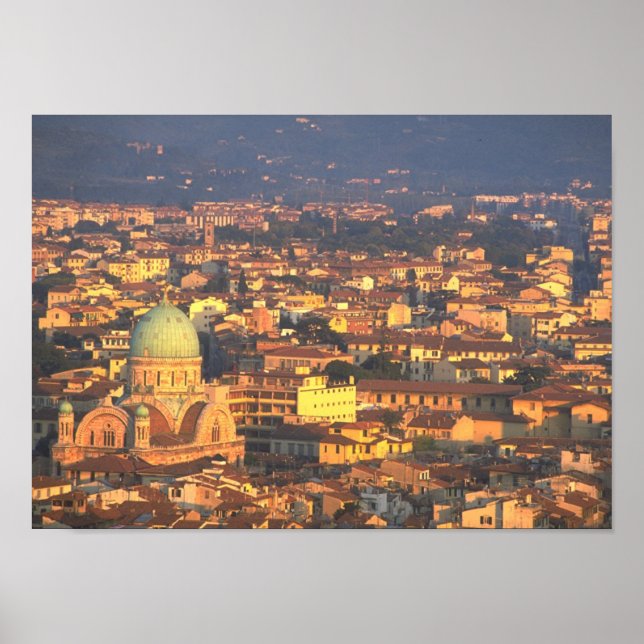 Skyline Florence Italien Poster (Vorne)