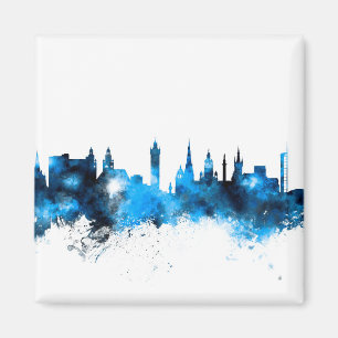 Skyline Glasgows Schottland Magnet