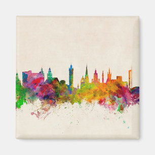 Skyline Glasgows Schottland Magnet