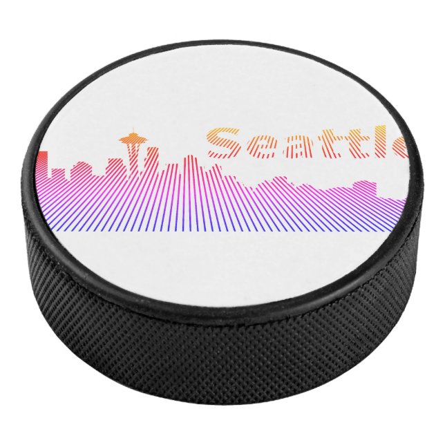 Skyline-Grafik Eishockey Puck (3/4)