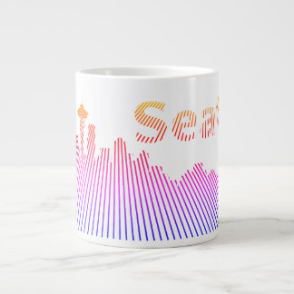Skyline-Grafik Jumbo-Tasse