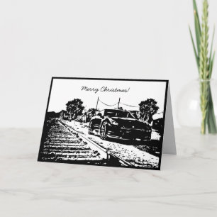 Skyline GTR Christmas Holiday Card Feiertagskarte