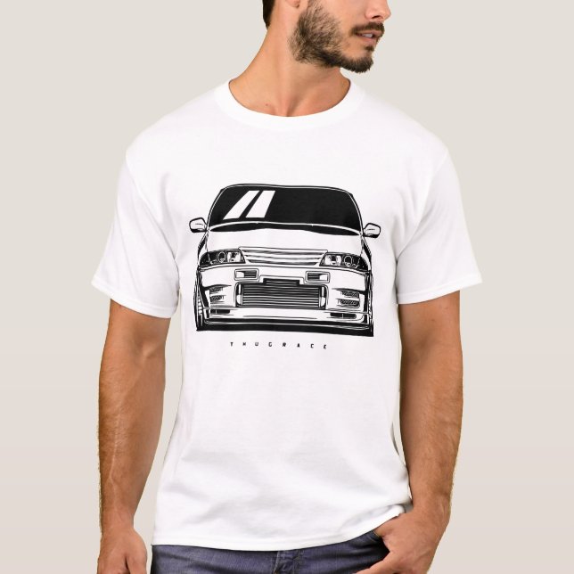 Skyline GTR R32 JDM T-Shirt (Vorderseite)