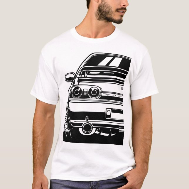 Skyline GTR R32 JDM T-Shirt (Vorderseite)