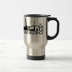 Skyline Hamburg Reisebecher